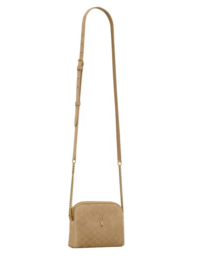 Saint Laurent "gaby" Clutch Bag With Zipper