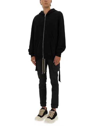 Rick Owens X Drkshdw "jumbo Gimp" Hoodie In Black