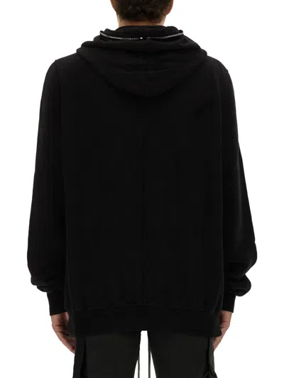 Rick Owens X Drkshdw "jumbo Gimp" Hoodie In Black