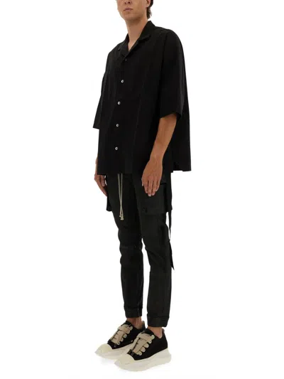 Rick Owens X Drkshdw "magnum Tommy" Shirt In Black