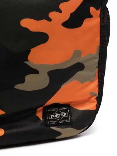 Porter Camo Print Logo Tote