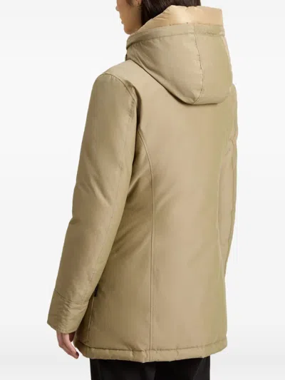 Woolrich Insulated Parka With Hood And Pockets
