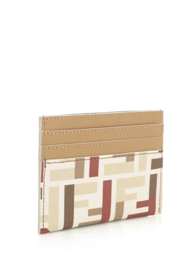 Fendi Baguette Wallets Multicolor In Gold