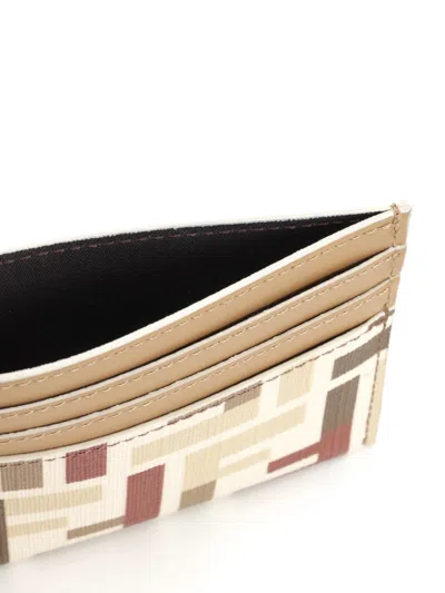 Fendi Baguette Wallets Multicolor In Gold