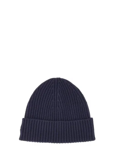 Lacoste Cappello Beanie In Blue