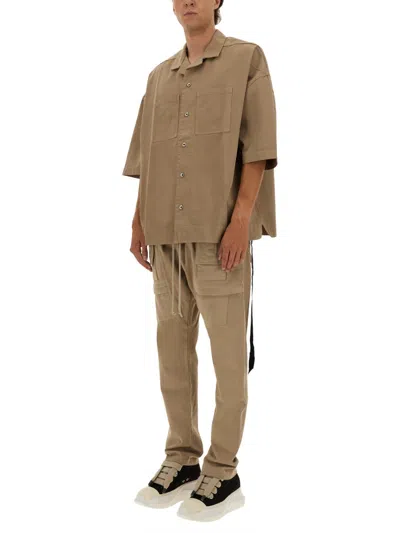 Rick Owens X Drkshdw Creatch Cargo Pants In Neutral