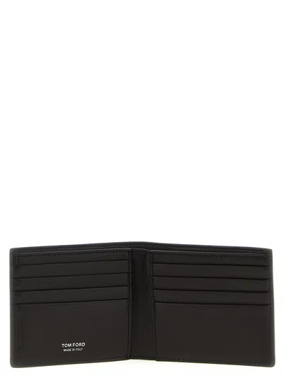 Tom Ford Crocodile Leather Wallet Wallets And Card Holders Brown In Black