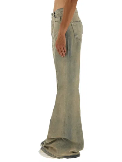 Rick Owens X Drkshdw Denim Pants In Blue
