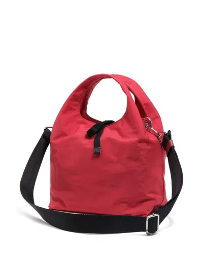 Bimba Y Lola Drawstring Tote Bag In Red