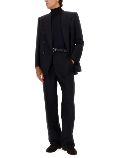 Saint Laurent Double-breasted Wool Jacket