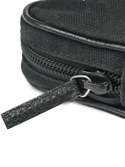 Pre-owned Gucci 1990-2000s Gg Canvas Cigarette Case In Black