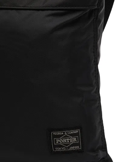 Porter Force 2way Nylon Crossbody Bag In Black