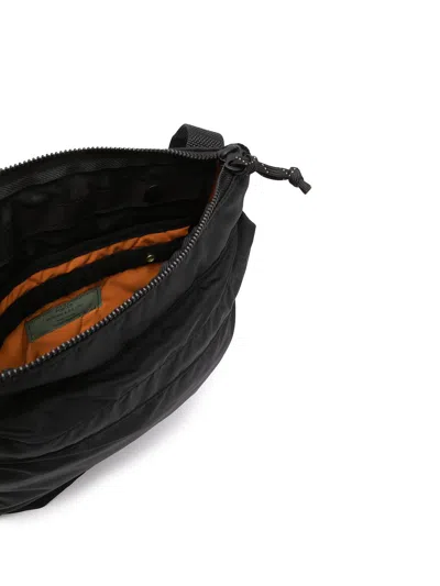 Porter Force 2way Nylon Crossbody Bag In Black