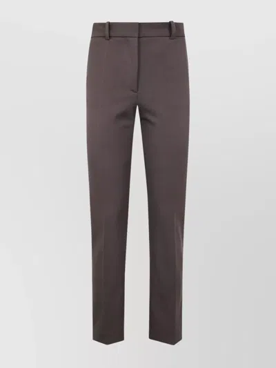 Joseph Stretch Gabardine Trousers Pockets In Blue