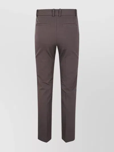 Joseph Stretch Gabardine Trousers Pockets In Blue
