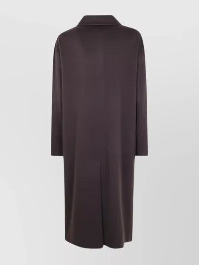 Tagliatore Double-breasted Coat Featuring Flap Pockets In Green