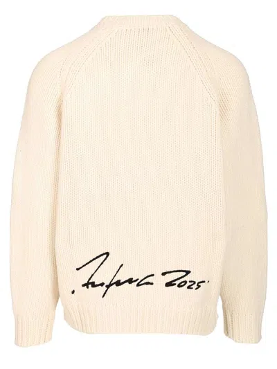 Kenzo Futura 2000 Wool Sweater With Graphic Print