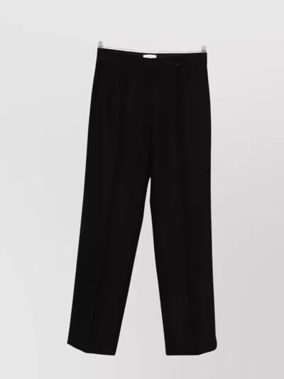 Totême Toteme Women Wool Blend Trousers In Black
