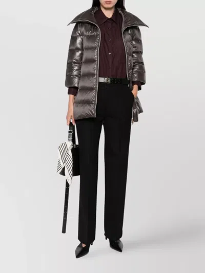 Totême Toteme Women Wool Blend Trousers In Black