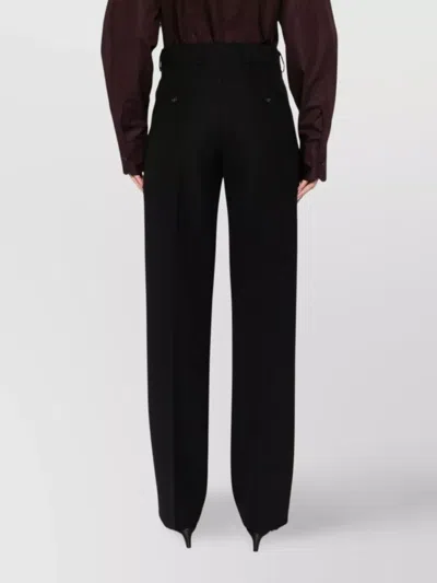 Totême Toteme Women Wool Blend Trousers In Black