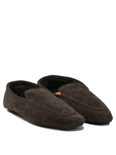 Henderson Baracco Loafers In Suede Leather