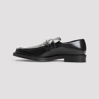 Martine Rose Leather Loafers With Square Toe