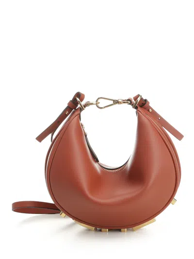 Fendi Mini Graphy Leather Shoulder Bag