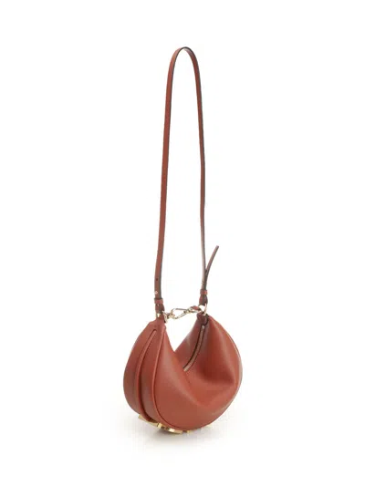 Fendi Mini Graphy Leather Shoulder Bag