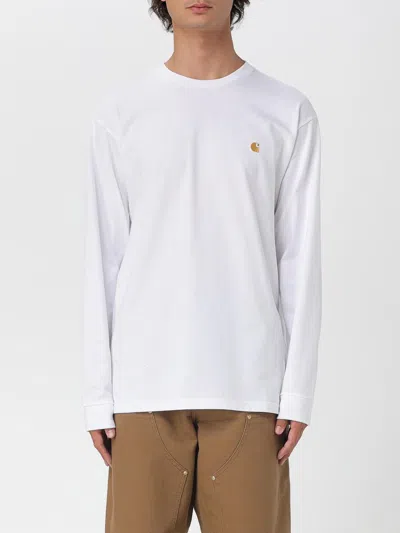 Carhartt L/s Chase T-shirt In White