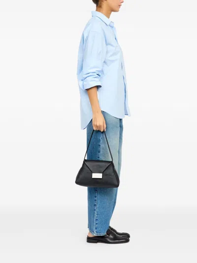 Mm6 Maison Margiela Women's Numeric Medium Soft Bag In Black