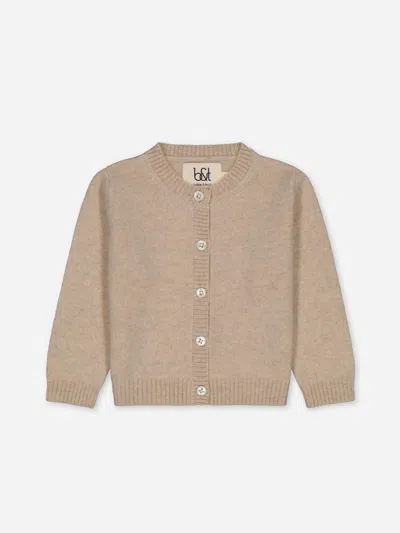 Bobbin & Tricot Sweater  Kids Color Beige In Brown