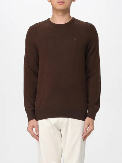 Polo Ralph Lauren Men's Sweaters Ralph Lauren - Ls Cn Pp Long Sleeve Pullover - Brown In Brown