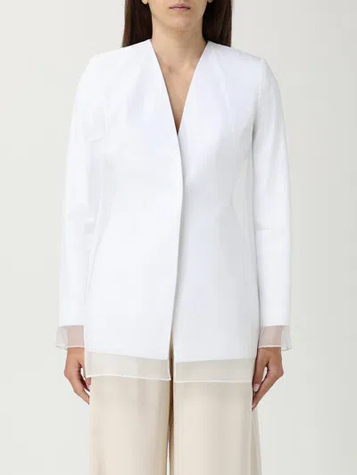 Max Mara Jacket  Woman Color White In White