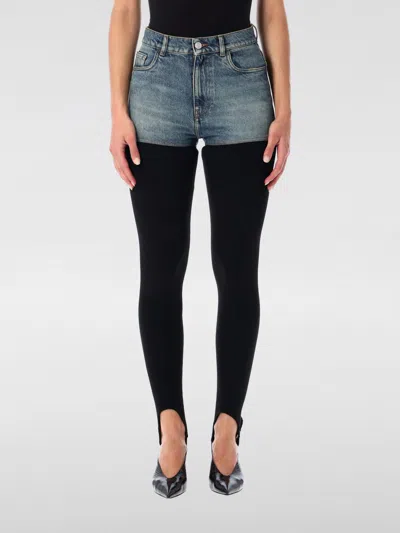 Coperni Dual-tone Organic Cotton Pants In Blue