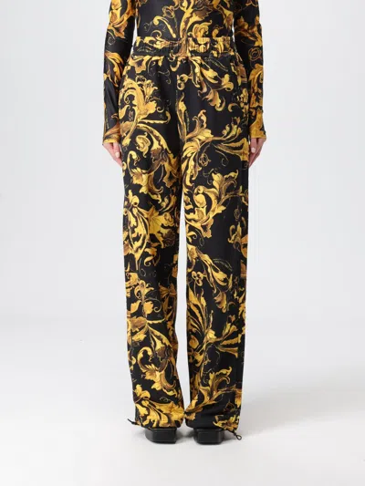 Versace Jeans Couture Pants In Black