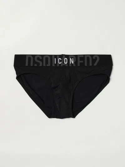 Dsquared2 Dsquared Black Slip In Black