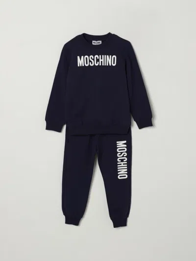 Moschino Clothing Set  Kids Color Navy In Blue