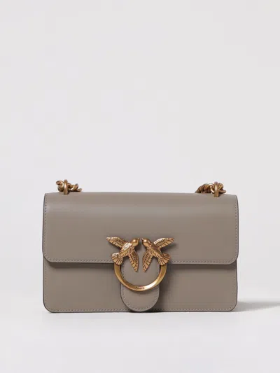Pinko Love One Classic Crossbody Bag In Brown