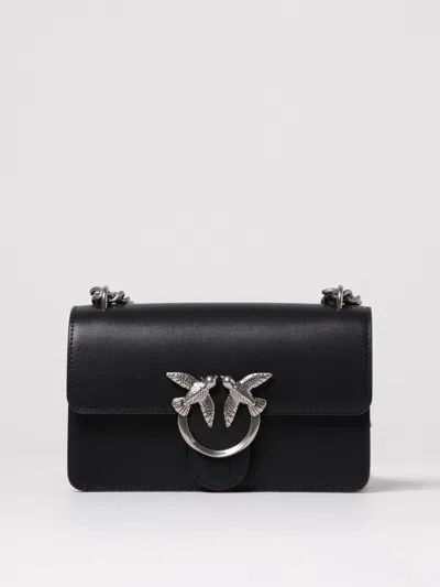Pinko 'love One Mini' Crossbody Bag In Black