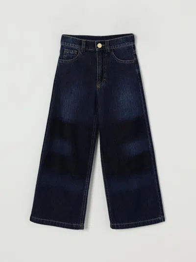Elisabetta Franchi La Mia Bambina Jeans  Kids Color Blue In Blue
