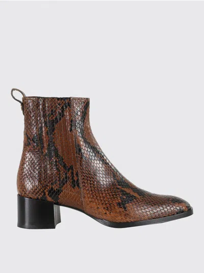 Roberto Festa Leda Ankle Boot In Brown