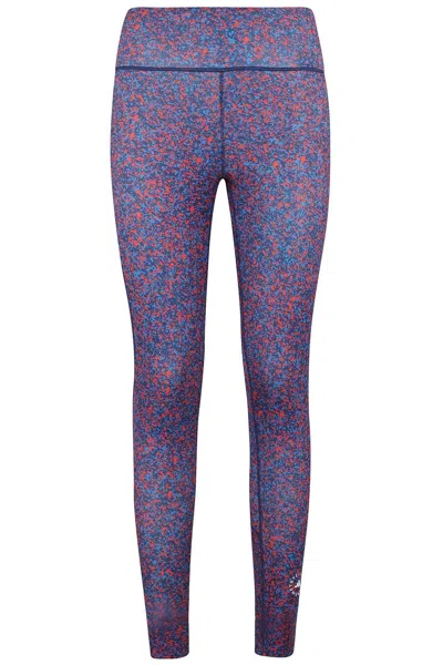 Adidas By Stella Mccartney Truepurpose Optime Printed Performance Leggings In Multi