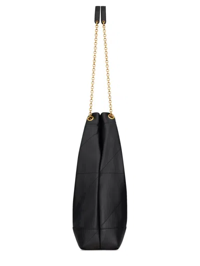 Saint Laurent Jamie Large Pochon Ysl Shoulder Bag In Quilted Lambskin Leather