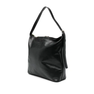 Apc A.p.c. Women Vera Leather Shoulder Bag In Black
