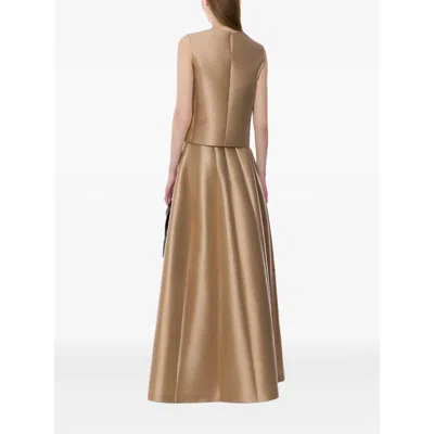 Alberta Ferretti Tops Neutral In Brown