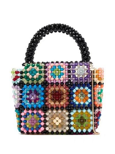 珠饰拼贴设计手提包