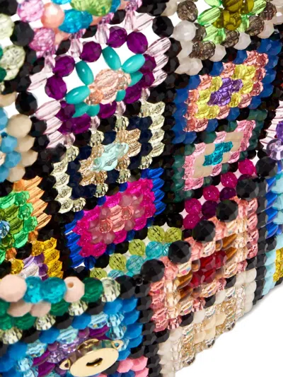 珠饰拼贴设计手提包