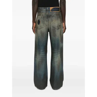 Ann Demeulemeester Modest 5-pockets Relaxed Bootcut Trouser In Blue