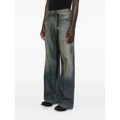 Ann Demeulemeester Modest 5-pockets Relaxed Bootcut Trouser In Blue