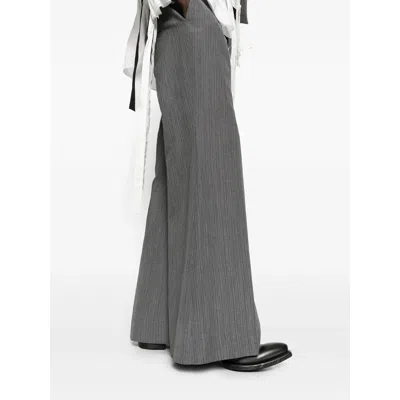 Ann Demeulemeester Belt Loop Casual Pants In Blue